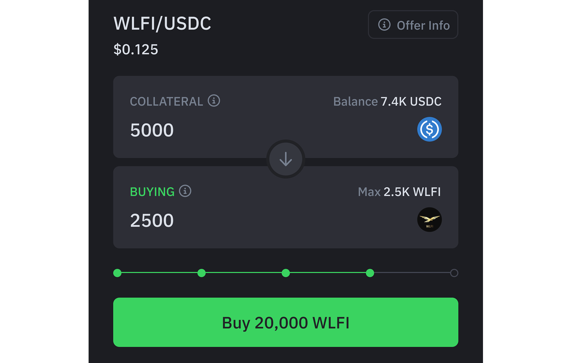 Pick a deal or create your own